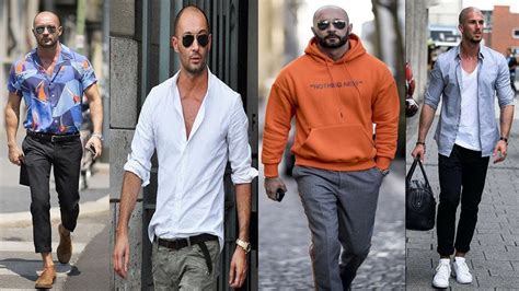 latest bald men s fashion 2023 bald men style bald men outfit ideas how to style for bald