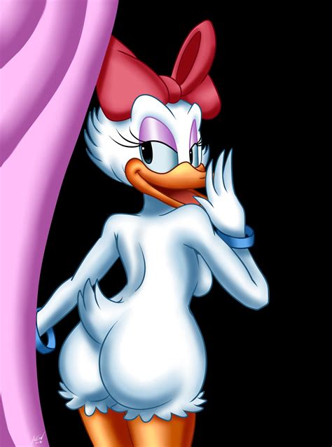 Rule Andersonicth Back View Daisy Duck Disney Duck Female Nude