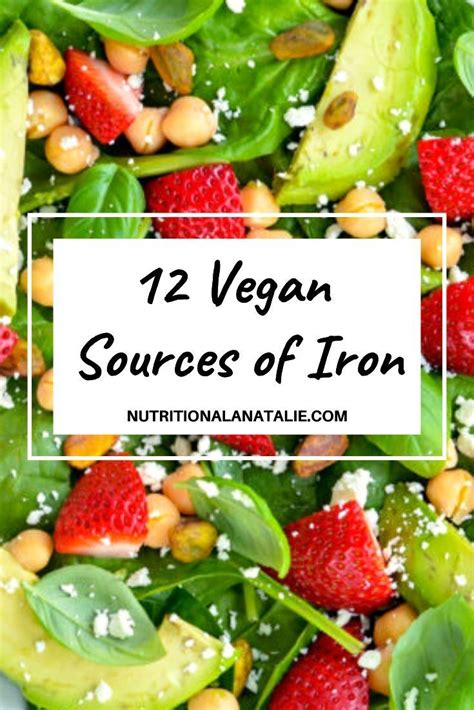 12 Plant Based Iron Foods Vegan And Vegetarian Sources Of Iron Vegan