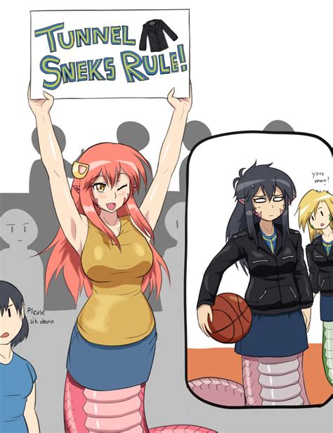 Tunnel Sneks Rule Monster Musume Daily Life With Monster Girl Know Your Meme