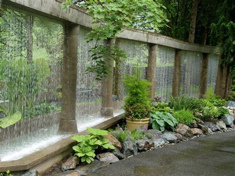 Water Curtains For Serenity In Your Garden Engindaily