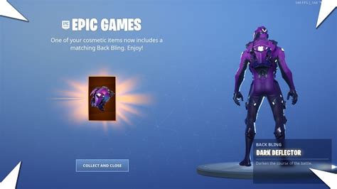 In the v9.30 fortnite update, there were many fortnite cosmetics that were leaked, including skins, back blings, pickaxes, emotes and more. NEW *DARK REFLECTOR* BACKBLING FOR EXCLUSIVE DARK VERTEX ...