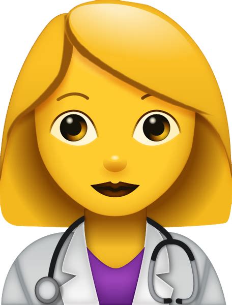 Doctor Emoji Woman Free Download All Emojis Emoji Island