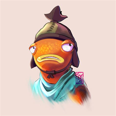 Comment obtenir le skin twitch fortnite. Fishstick is #1 (Fanart) : FortNiteBR