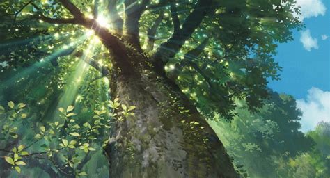 Studio Ghibli Trees