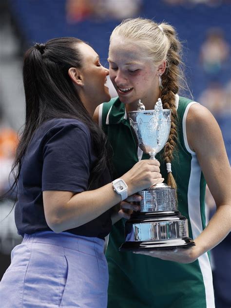 Australian Open 2023 Alina Korneeva Wins Girls Singles Casey