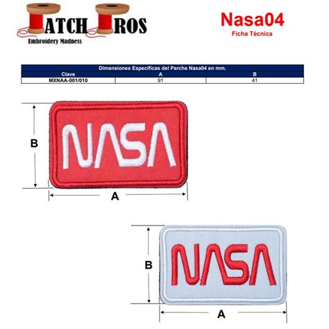 Parche De La Nasa Con Velcro Z Patchpros Parches General Nasa