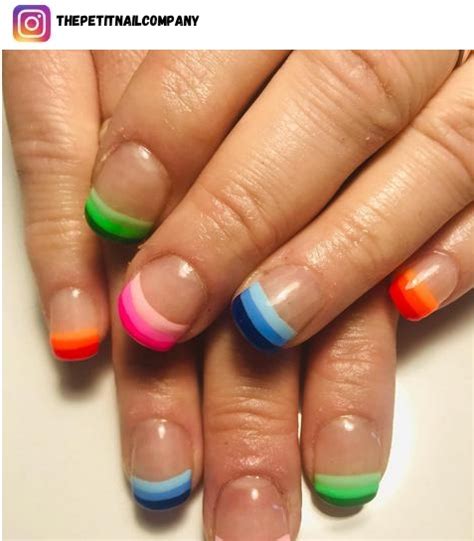 53 Ultra Modern Rainbow French Tips For 2024 Nerd About Town