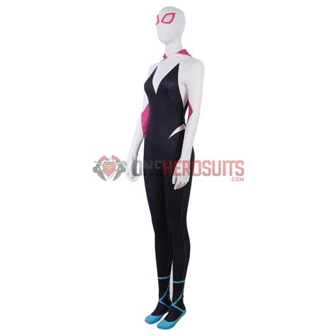 Gwen Stacy Cosplay Costumes Into The Spider Verse Spider Girl Gwen Sui