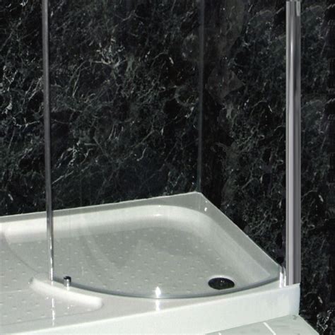 Neptune Black Marble Shower Panels From The Bathroom Marquee