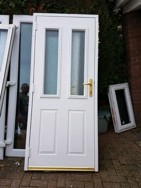 Upvc Double Glazed Composite Back Door White In Newbridge Newport