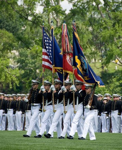 Usna Parade Annapolis Maryland Naval Academy United States Naval