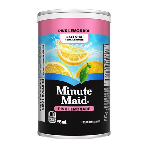 Lemonade Frozen Concentrate Minute Maid 295 Ml à Domicile Cornershop