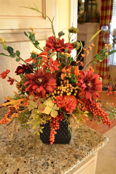 Nice 40 Beautiful Thanksgiving Floral Arrangement Ideas Pin