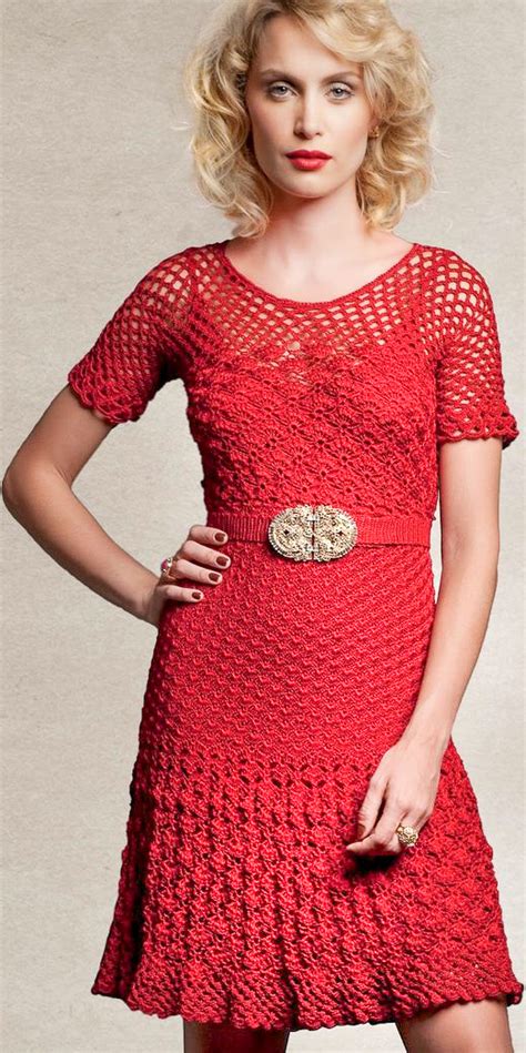 48+ Stylish and Cool Crochet Dresses Patterns 2020 - Page ...