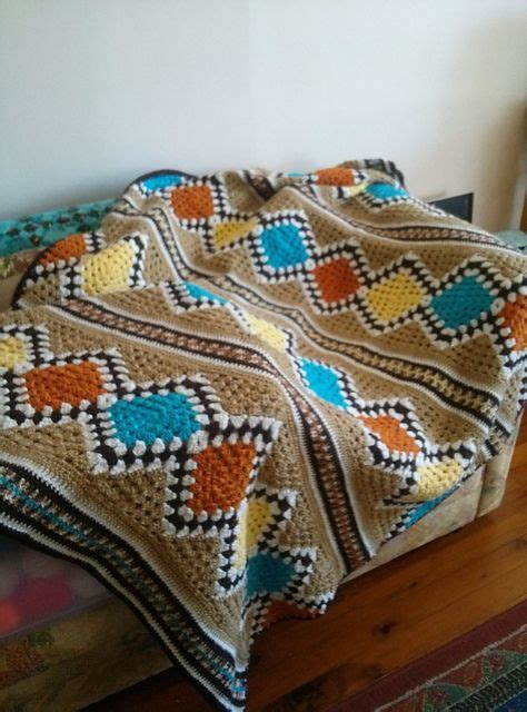 20 Best Navajo Crochet Blankets Images Crochet Afghan Crochet