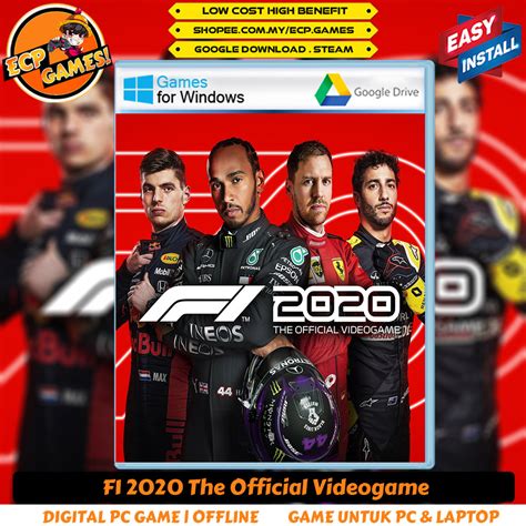 F1 2020 The Official Videogame Pc Game Offline Digital Download