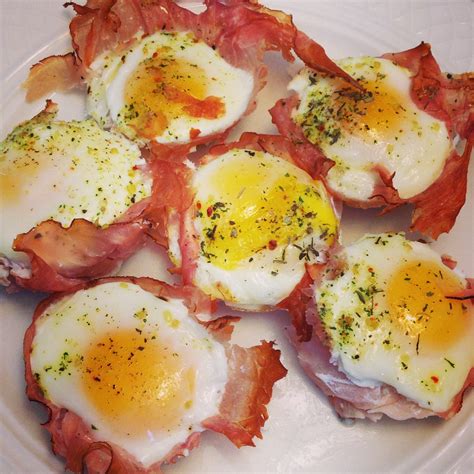 Ripped Recipes Egg And Ham Breakfast Cups