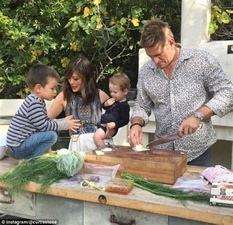 curtis stone reveals he and wife lindsay price are considering a move down under daily mail online