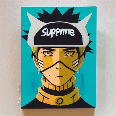 Supreme X Naruto Profile Picture By Sachin Teng Stable Diffusion