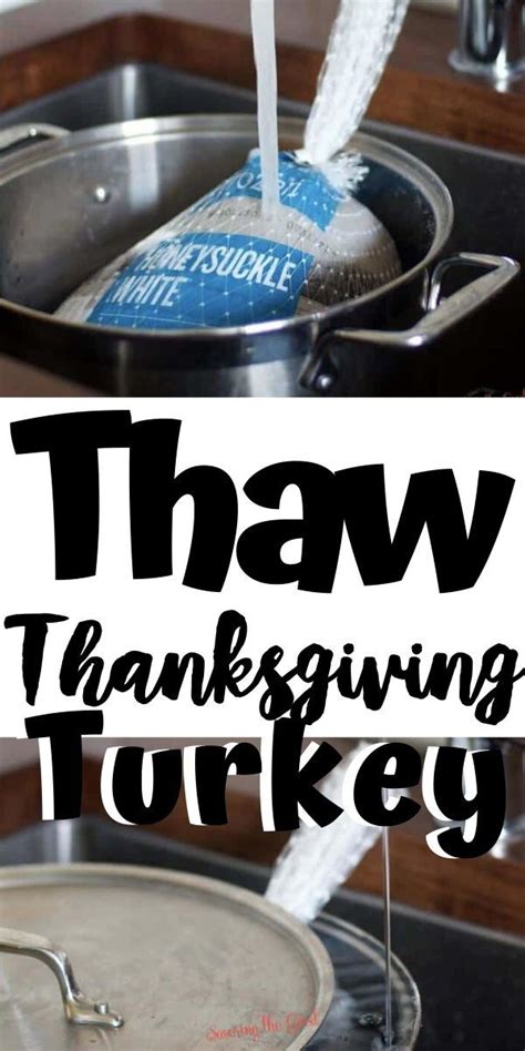 here are my simple tips on how to thaw a frozen turkey using the cold water method it is very