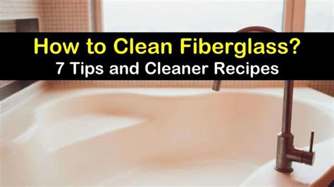 Due to their fragile material, they are easy to break this is one of the best bathtub cleaners. 7 Fantastic Ways to Clean Fiberglass | Hard water stain ...