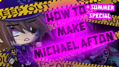How To Make Michael Afton In Gacha Club Gcv Gl Outfit Ideas