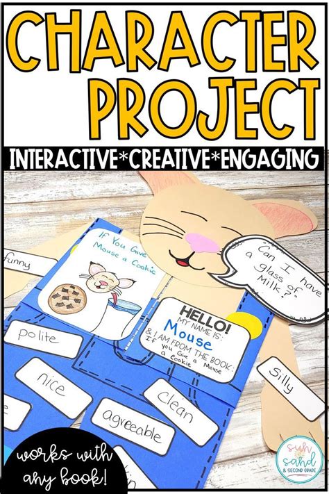 Book Character Project Is A Fun Book Report Alternative A Creative And