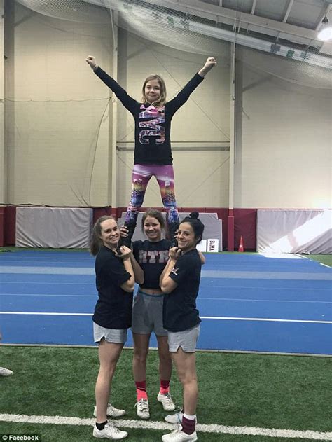 Alabama Year Old Girl With Brain Cancer Fulfills Her Dream Of Becoming A College Cheerleader