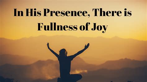 In His Presence There Is Fullness Of Joy St John 2024 28 Youtube