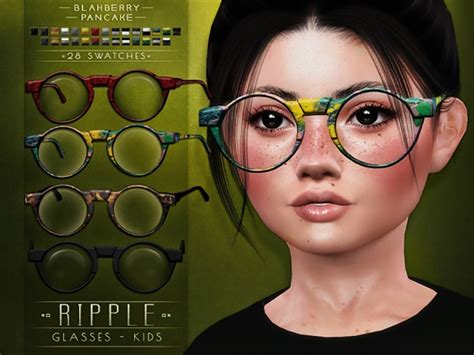 Sims 4 Cc Best Toddler And Child Glasses All Free Fandomspot