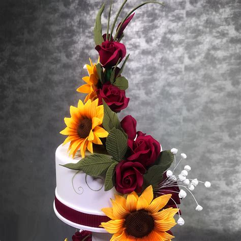 Sunflower Wedding Cake Yeners Way