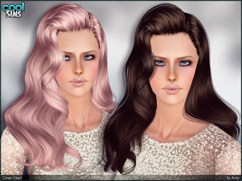 The Sims Resource Anto Omen Hair