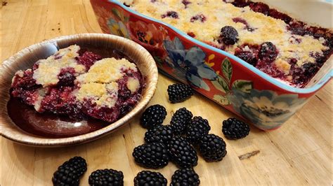 Grannys Traditional Blackberry Cobbler 100 Year Old Recipe Extra