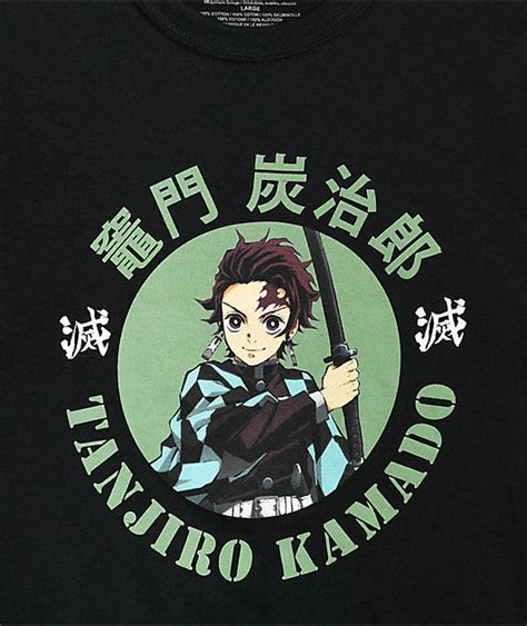 Demon Slayer Tanjiro Black T Shirt