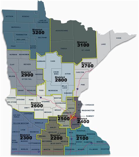 Minnesota School Districts Map Secretmuseum