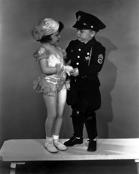 policeman darla hood and george spanky mcfarland our gang little rascals little rascal