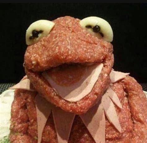 Kermit Looking A Little Raw Rcursedfoods