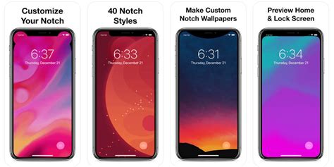 Get A Custom Notch For Your Iphone Xsmaxr While Its Free On The App