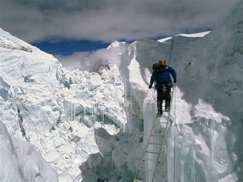 Mount Everest Khumbu Icefall