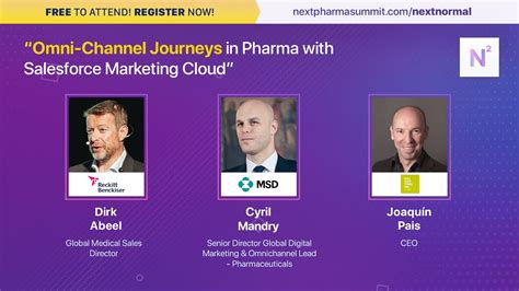 Omni Channel Journeys In Pharma With Salesforce Marketing Cloud Youtube