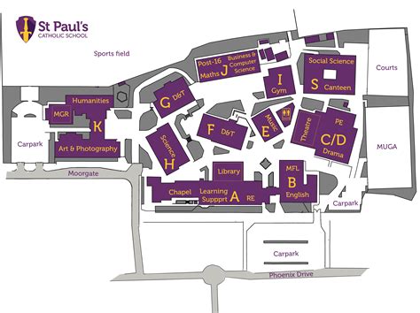 St Paul S School Campus Map Images And Photos Finder