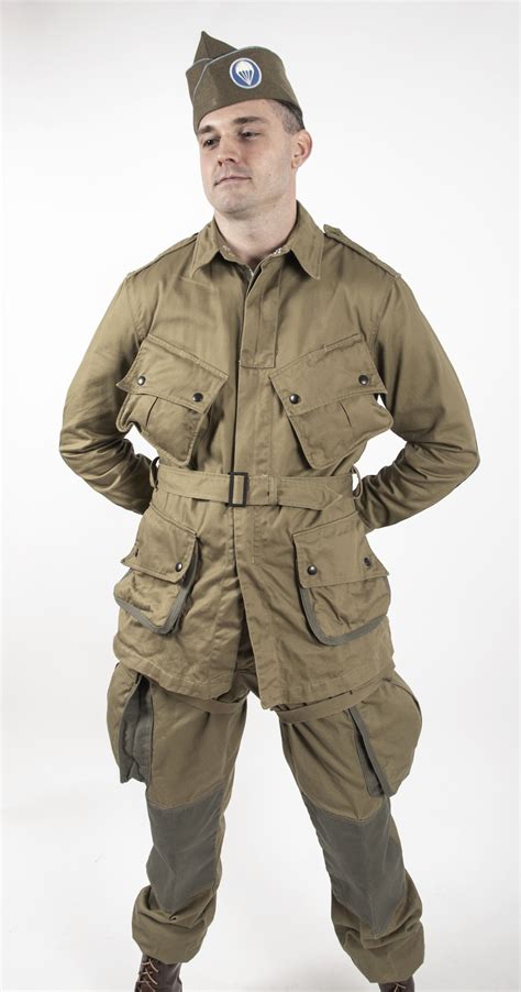 Zwjpw Ww2 Us Army M42 Uniform 101 Air Force Paratroopers Suits Tactical