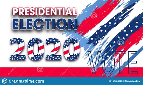 Vote 2020 Usa United States Of America Presidential Election Dynamic
