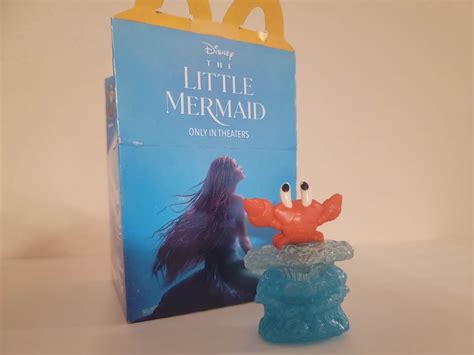 “the Little Mermaid” Happy Meal Toys Now Available At Mcdonalds