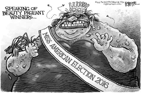 Miss Election 2016 Cartoon John Hawkins Right Wing News