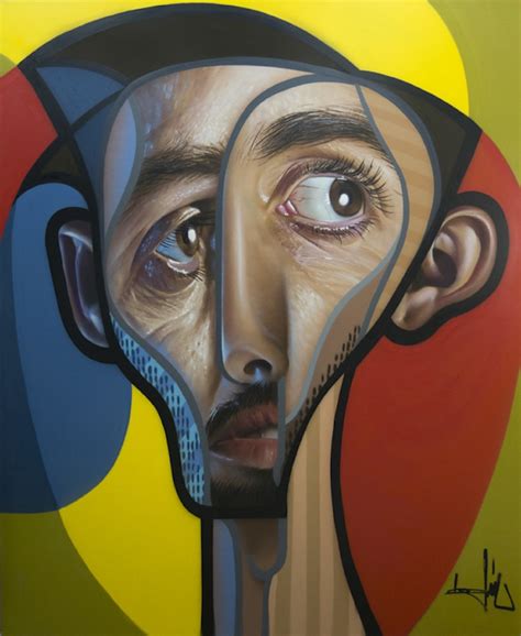 Le cubisme propose une déconstruction conceptuelle du réel, jamais abstraite, mais démultipliant les points de vue sur l'objet. Graffiti Portraits Creatively Blend Cubism with Hyperrealism