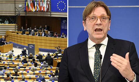 Eu Brexit Negotiator Guy Verhofstadt Wants To Abolish Eu Commission