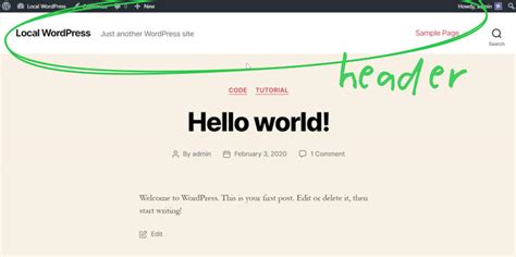 How To Edit The Header In Wordpress Envato Tuts