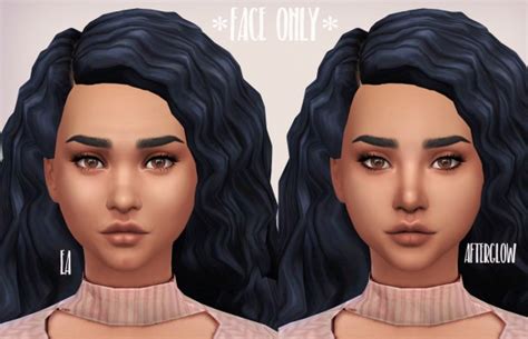 Mod The Sims Afterglow Skin By Kellyhb5 • Sims 4 Downloads